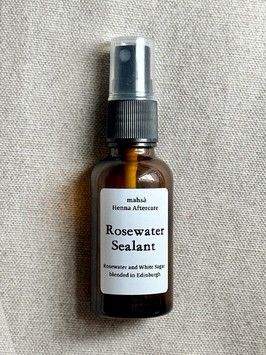 Rosewater Sealant Spray: Aftercare