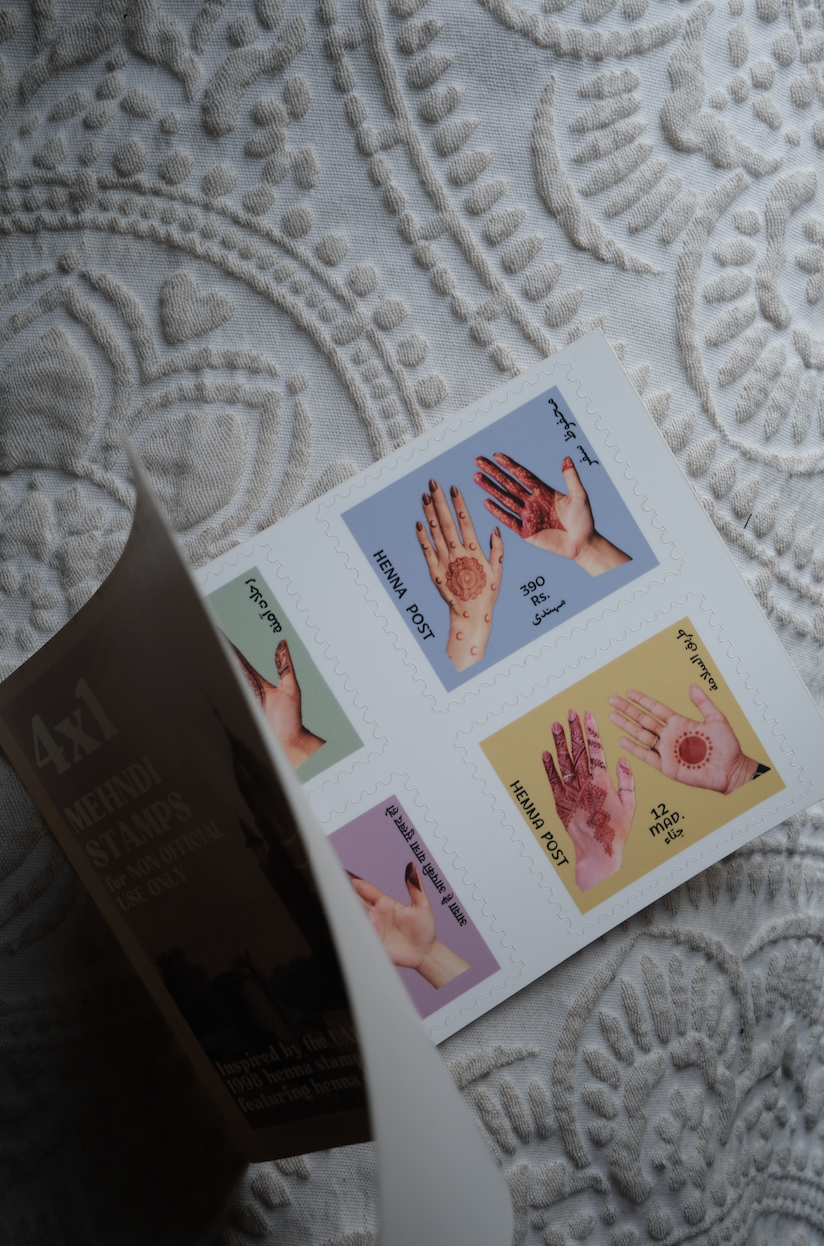 Henna Stamp Booklet Stickers